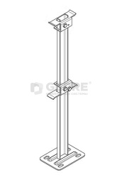 Напольный кронштейн K11.33 BH 400/120 внутренний монтаж