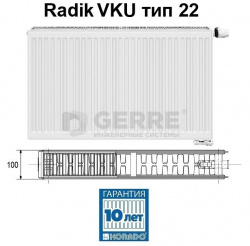 Стальной панельный радиатор Korado Radik VKU 22-3160, арт. 22030160-4PS0010 