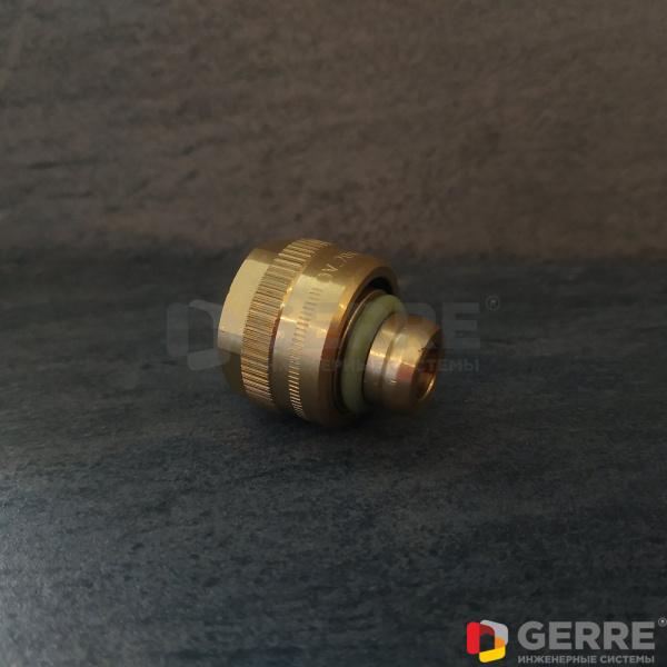 Заглушка для опрессовки с воздухоотводчиком для трубы "Copipe" 16x2мм, набор = 10шт. Фитинги для труб Copipe Oventrop