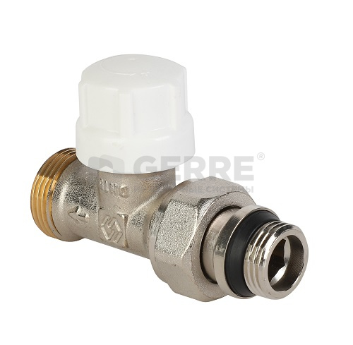 Клапан термостатический прямой с самоуплотняющимся кольцом MVI 1/2" с выходом под евроконус Запорная арматура MVI