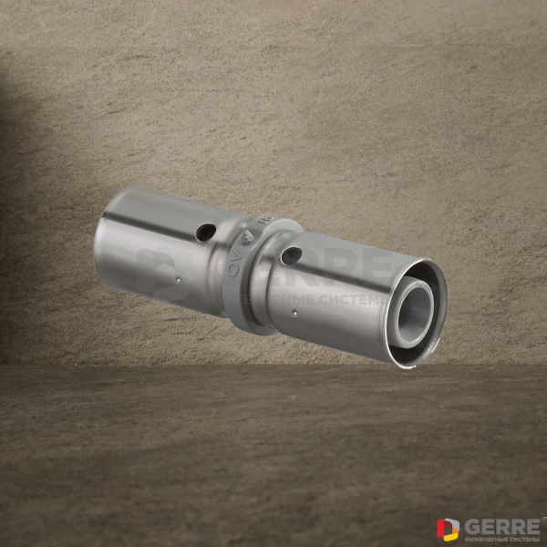 Прессовая муфта PPSU 16 x 2.2 мм x 16 x 2.2 мм Фитинги и комплектующие для труб из сшитого полиэтилена Oventrop (Германия)