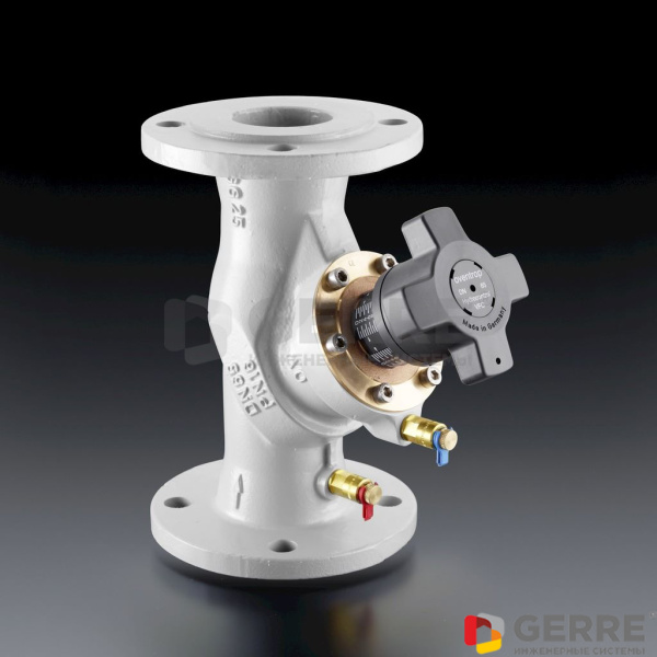 Регулирующий вентиль Hydrocontrol VFC Ду125, фланцевое соединение, 2 ниппеля Oventrop