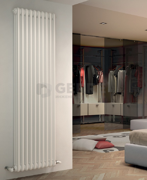 Радиатор стальной трубчатый Irsap TESI3, 8 секций, высота 602 мм, цвет белый Стальные трубчатые радиаторы Irsap Tesi (Италия)