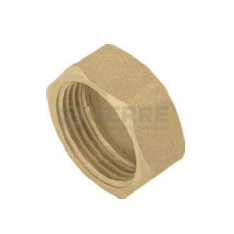 Пробка латунная с внутренней резьбой G1" Коллекторные группы KAN-therm