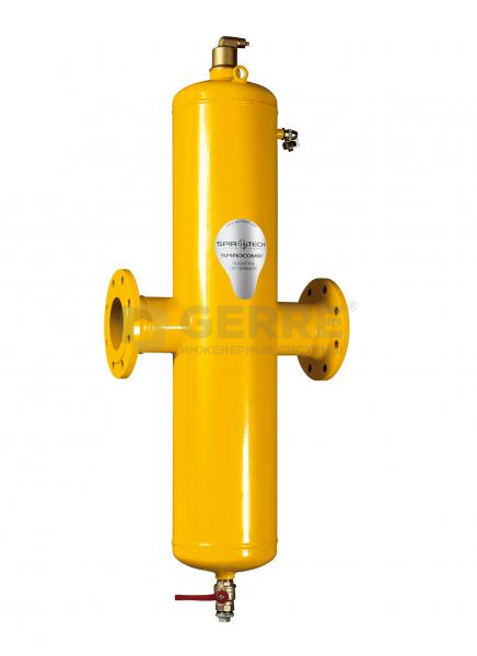Сепаратор микропузырьков и шлама Spiroterm Spirocombi Hi-flow DN 300 под фланец SpiroCombi