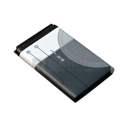 Аккумулятор резервного питания  BL-5C Li-ion, 1 А/h Термостаты и контроллеры ZONT 