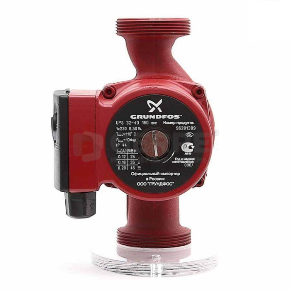 Циркуляционный насос Grundfos UPS 32-40 1х230 В (с гайками) Циркуляционные насосы Grundfos