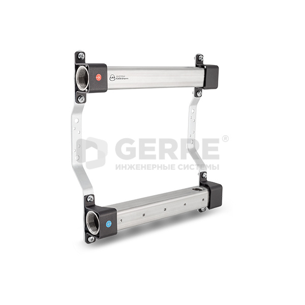 Коллекторная группа InoxFlow на 12 отводов без оснастки (серия RBB) Коллекторные группы KAN-therm