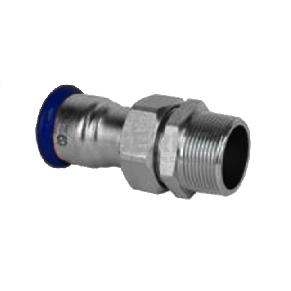Разъёмное соединение с НР MVI, 22x1/2" (нержавеющая сталь) Система из нержваещей стали MVI