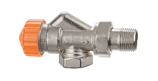 Термостатический клапан с автоматическим ограничителем расхода Heimeier Eclipse F, DN 20(3/4"), осевой, латунь Термостатические клапаны Heimeier (Германия)