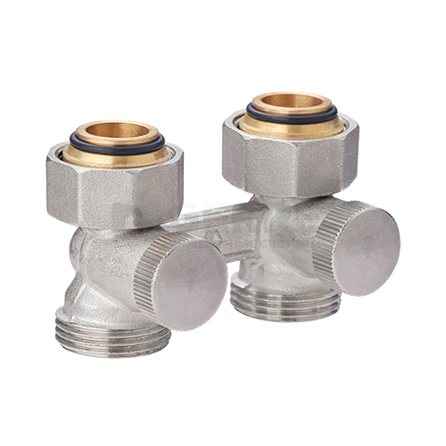 Узел нижнего подключения прямой, для двухтрубных систем MVI 3/4"x3/4" Запорная арматура MVI