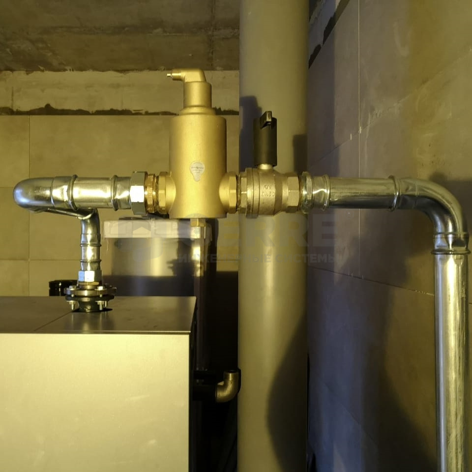 Котельная с Viessmann Vitocrossal и обвязкой KAN-therm Steel 45562
