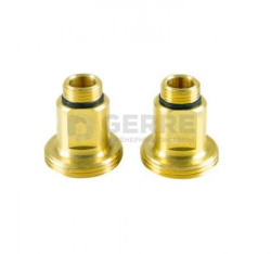 Переходник А25G для Grundfos UP 15-14 B.. 1/2&quot;AG x G1 1/4&quot; х 35 мм (латунь)  
