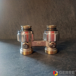 Присоединительный узел Multiflex F ZB 3/4&quot;НГ x 3/4&quot;НР, прямой 