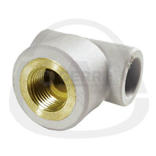 Тройник с резьбой внутренней, 32 х 1" х 32 Фитинги и комплектующие для полипропиленовых труб KAN-therm (Польша)