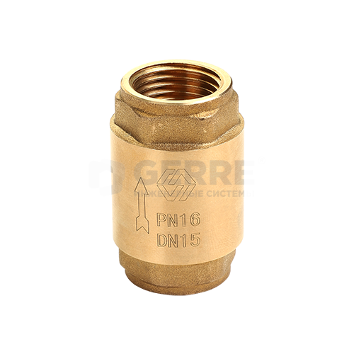 Обратный клапан с латунным сердечником MVI 1 1/4" Запорная арматура MVI