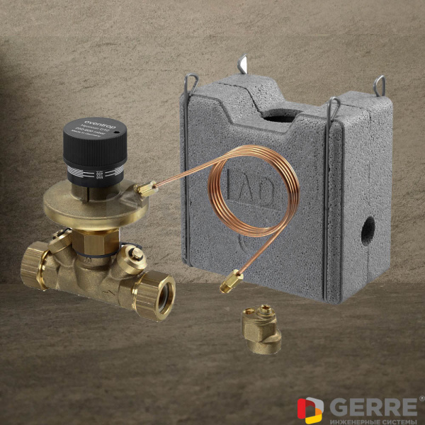 Регулятор перепада давления „Hycocon DTZ“ 250-600мбар, DN15, 3/4 "НР Вентили Hycocon