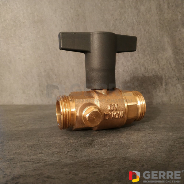Шаровый кран для систем питьевого водоснабжения Optibal TW Ду15, 3/4"ВР, бронза Краны шаровые Optibal
