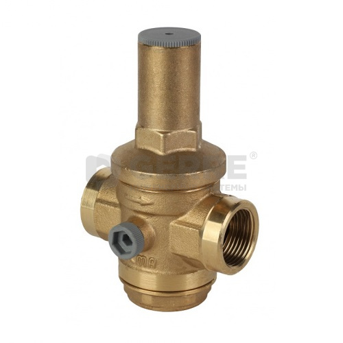 Редуктор давления поршневой MVI с выходом под манометр 1 1/4" PN25 Арматура безопасности MVI