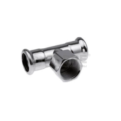 Тройник с внутренней резьбой press 35хRp3/4&quot;х35 