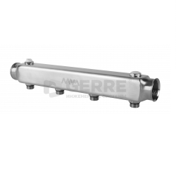 Коллектор из нержавеющей стали MVI, м\ц 100мм, 1&quot;x1/2&quot;, 4 выхода 