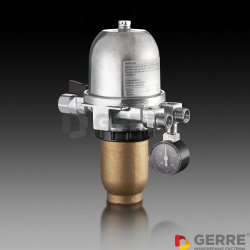 Воздухоотводчик/фильтр &quot;TOC-Duo-3&quot; G3/8хG1/4, Opticlean MC-7 5-20, металлический корпус 