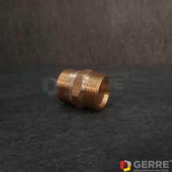 Cofit S двойной ниппель бронза, G 3/4&quot;НР x G 3/4&quot; НР 