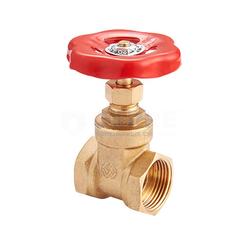 Задвижка клиновая латунная MVI 1 1/2" Запорная арматура MVI