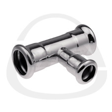 Тройник редукционный press, 35 x 28 x 35 Фитинги и комплектующие для оцинкованных труб KAN-therm (Польша)