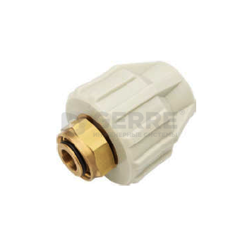 Соединитель с накидной гайкой PP муфтовый "американка" 20×¾" Фитинги и комплектующие для полипропиленовых труб KAN-therm (Польша)