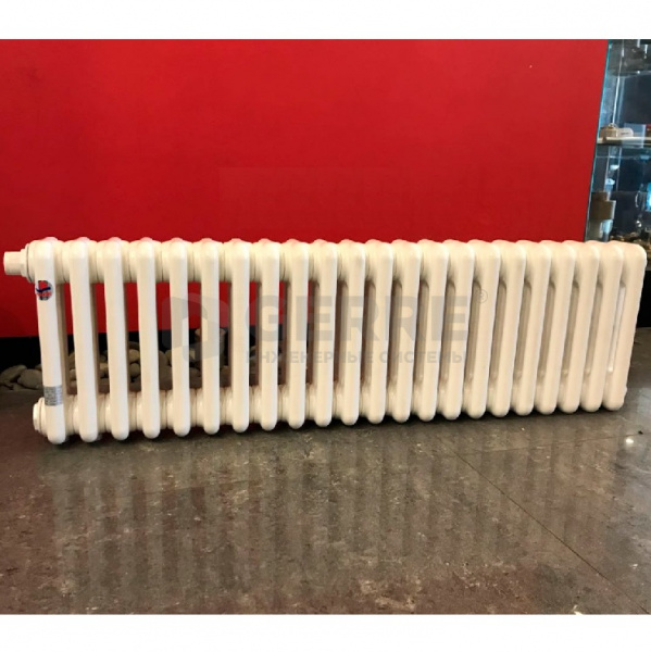 Радиатор стальной трубчатый Irsap TESI, высота 365, 3 трубки, 20 секций, подключение Т30, цвет белый (новый арт. RR303652001A430N) Стальные трубчатые радиаторы Irsap Tesi (Италия)