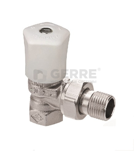 Ручной радиаторный клапан Heimeier Mikrotherm, Dn 20, угловой Ручные радиаторные клапаны Heimeier (Германия)