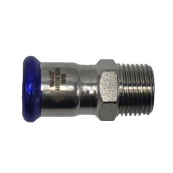 Пресс-фитинг с НР MVI, 35х1 1/4&quot; (нержавеющая сталь) 