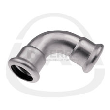 Отвод 90° press, 18 x 18 Фитинги и комплектующие для нержавеющих труб KAN-therm (Польша)