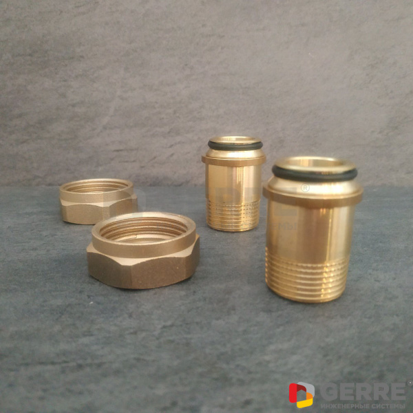 Набор втулок для сварки для "Cocon QTZ/QTR" Ду50, 2 НР Запчасти для вентилей "Cocon" QTZ, QTR