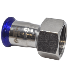 Пресс-фитинг с ВР MVI, 22x1/2&quot; (нержавеющая сталь) 