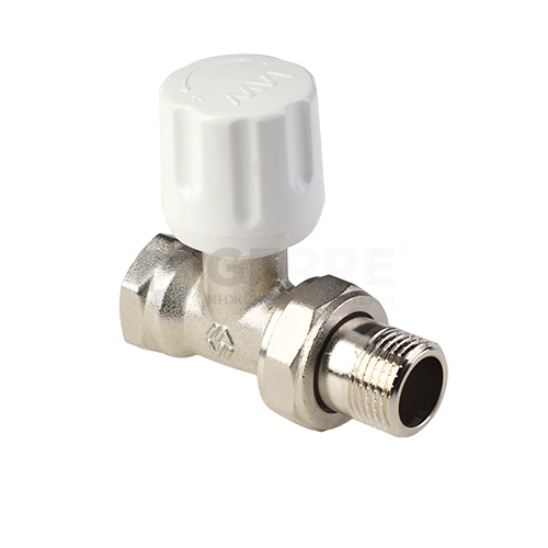 Вентиль радиаторный прямой ручной регулировки MVI 1/2" Запорная арматура MVI