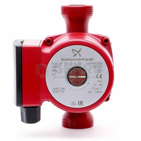 Циркуляционный насос Grundfos UP 20-30 N Циркуляционные насосы Grundfos