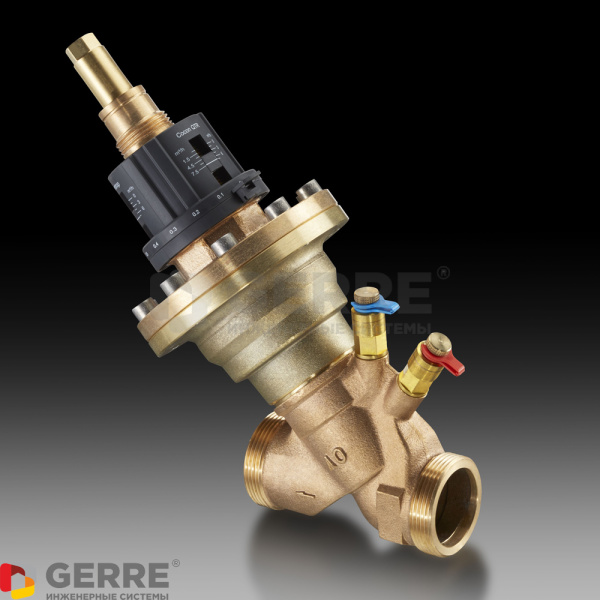 Регулирующий вентиль "Cocon QTR" с ниппелями КИП, Ду50, 1 1/2 НР Вентили Cocon