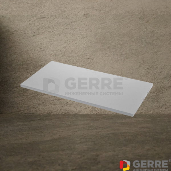 Гладкий мат для укладки в зоне гребенки 1000x500x25мм из пенополистирола Oventrop