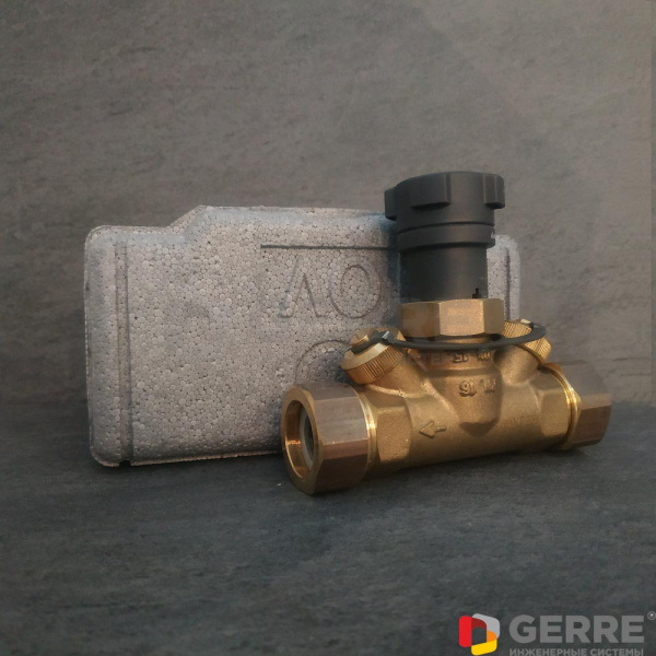 Запорный вентиль „Hycocon ATZ“, латунь DN15, 1/2 НР Oventrop
