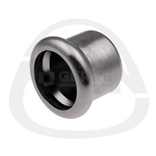 Заглушка press, для нержавеющей трубы, 76,1 Фитинги и комплектующие для нержавеющих труб KAN-therm (Польша)