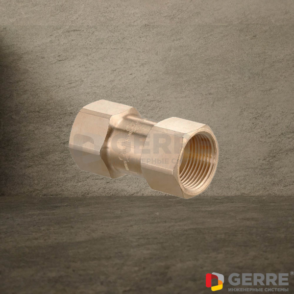 Гидравлический тормоз холодной воды Ду20, 1"ВР,  до 75 C,длина 61мм Запчасти для трехходовых вентилей Oventrop