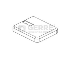 Крышка опорной пластины для кронштейна внешнего Z-u 440 