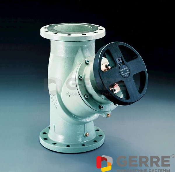 Регулирующий вентиль Hydrocontrol VFC Ду250, фланцевое соединение, 2 ниппеля Oventrop