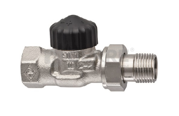 Термостатический клапан Heimeier Standart, DN 20(3/4"), проходной, бронза никелированная Термостатические клапаны Heimeier (Германия)