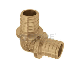 Отвод латунный под натяжное кольцо 25×3,5 / 25×3,5 