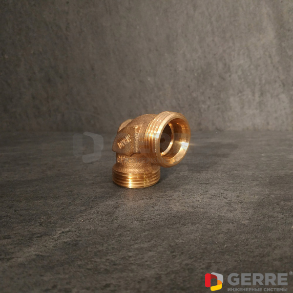 Cofit S угольник бронза, G 1"НР x G 1"НР Фитинги для труб Copipe Oventrop