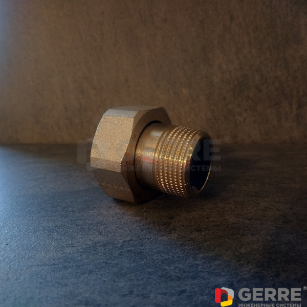 Резьбовое соединение Ду15, 3/4"ВР НГ*1/2"НР Фитинги для труб Copipe Oventrop