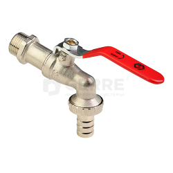 Кран шаровый водоразборный MVI 3/4&quot; наружная-штуцер 